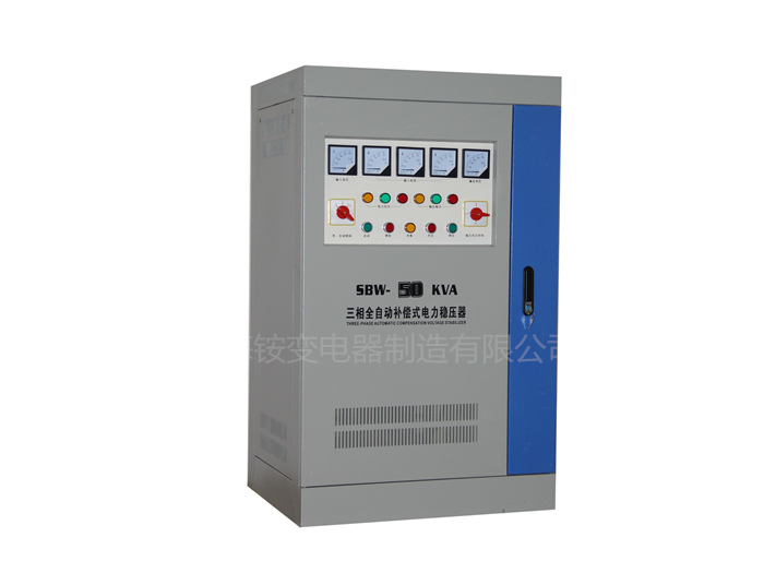 上海印刷機SBW-50KVA三相穩(wěn)壓器